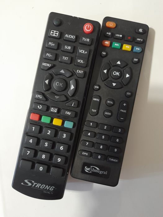 Пульт ДУ к DVB-T2 Strong SRT-8502 /Пульт ДУ тюнера  Sat-Integral