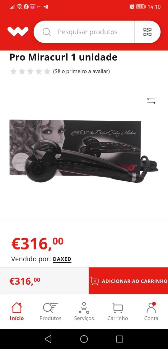 Enrolador Automático Babyliss