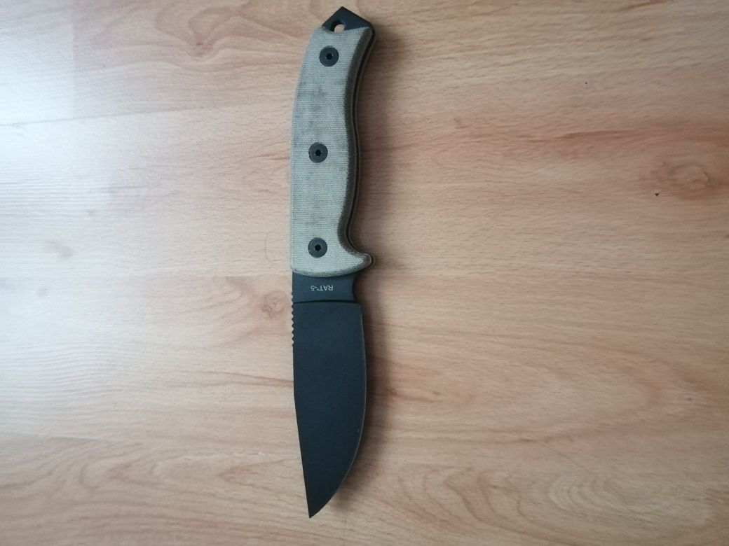 Nóż ONTARIO RAT-5 Micarta