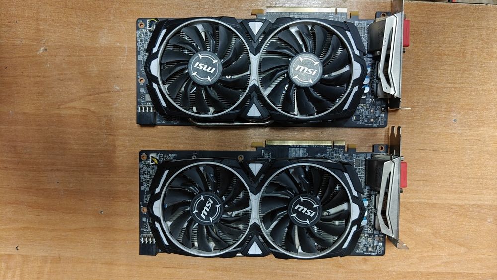 Продам карти MSI RX480 4Gb