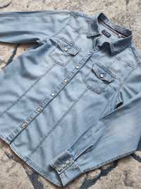 Koszula młodzieżowa denim Next r.146