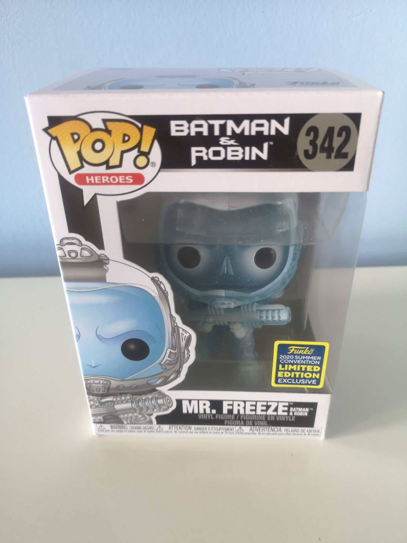 Funko Pop! Mr. Freeze DC Batman & Robin Glitter 2020 Exclusive 10/10