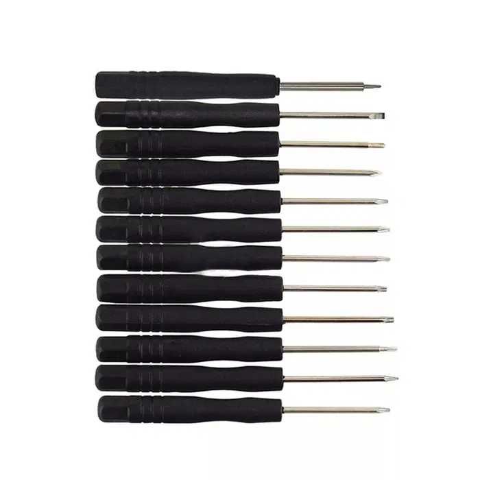 Zestaw 17 narzędzi - śrubokrętów wkrętaków małych oraz separatorów
