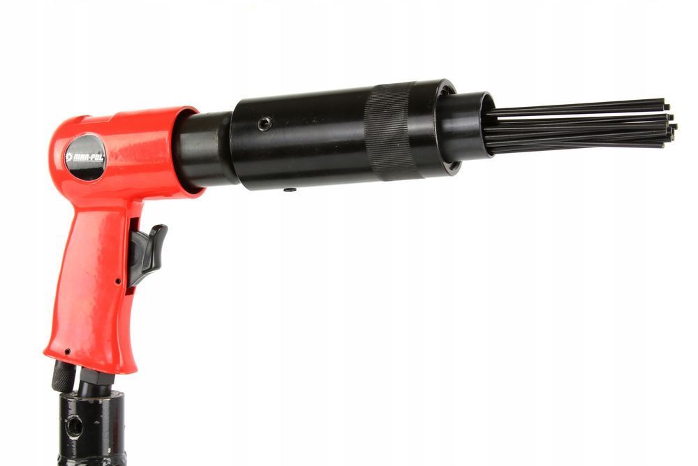 Młotek Pneumatyczny Blacharski Igłowy Udarowy Do Rdzy Spawów 19 Igieł