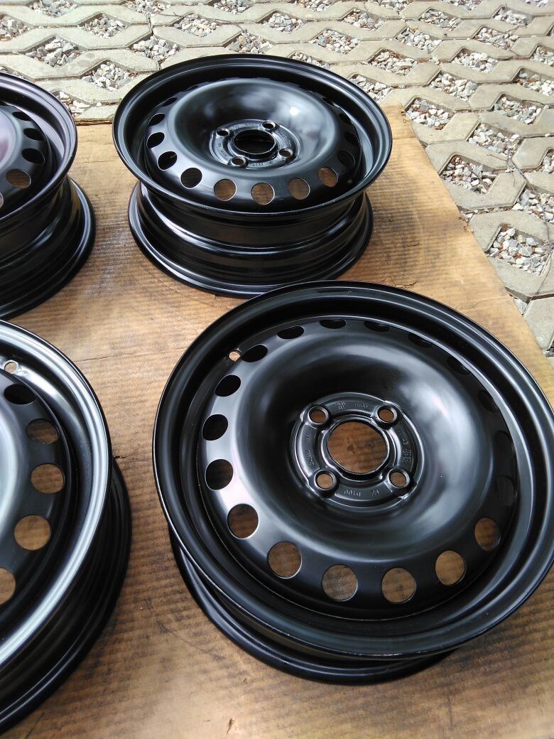 Felgi stalowe 14" 4x100 5x14 ET 35 VW up skoda citigo