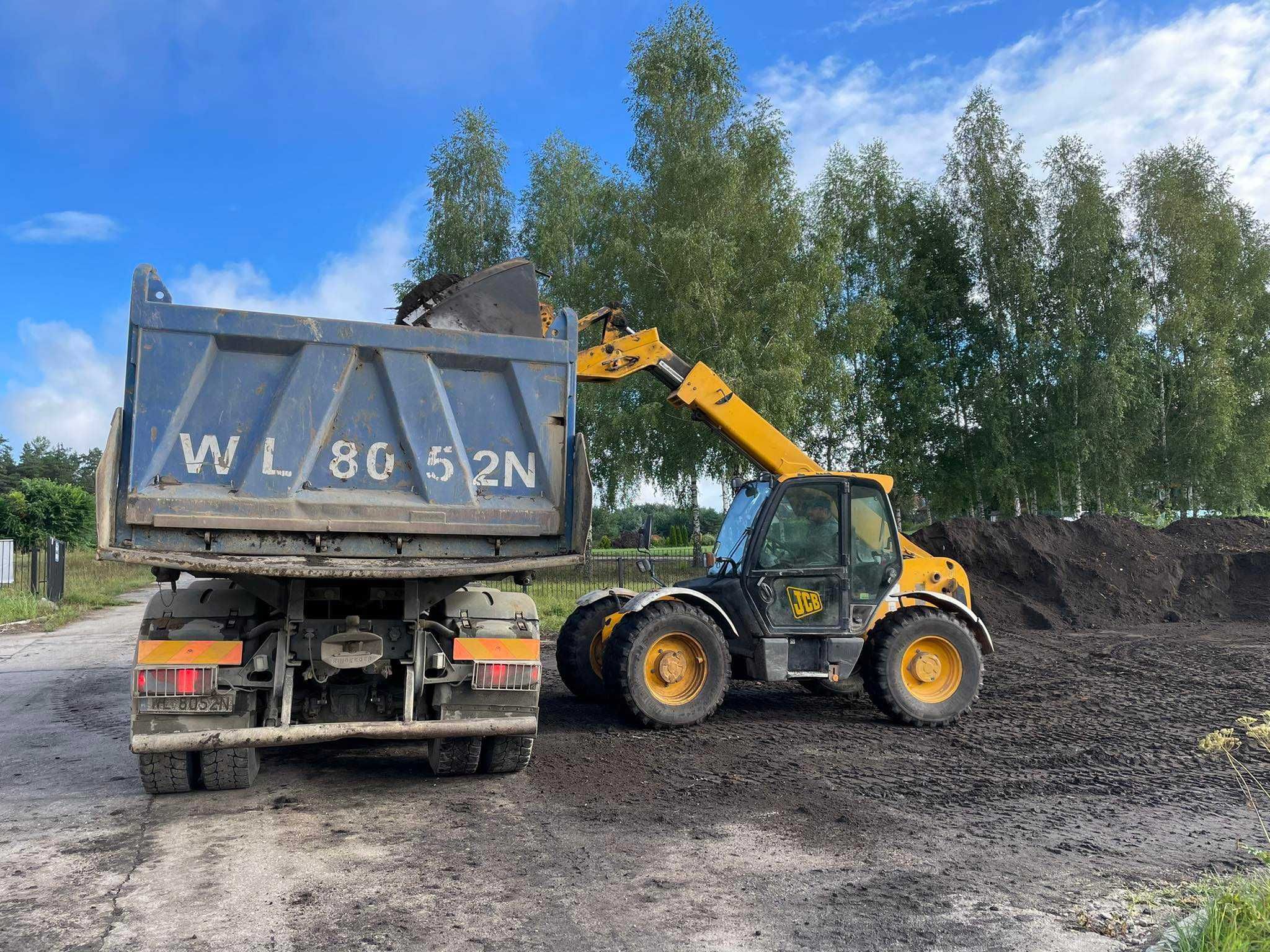 Ziemia ogrodowa 3,5 m3 do trawników i warzywniaków 550zł z dostawą