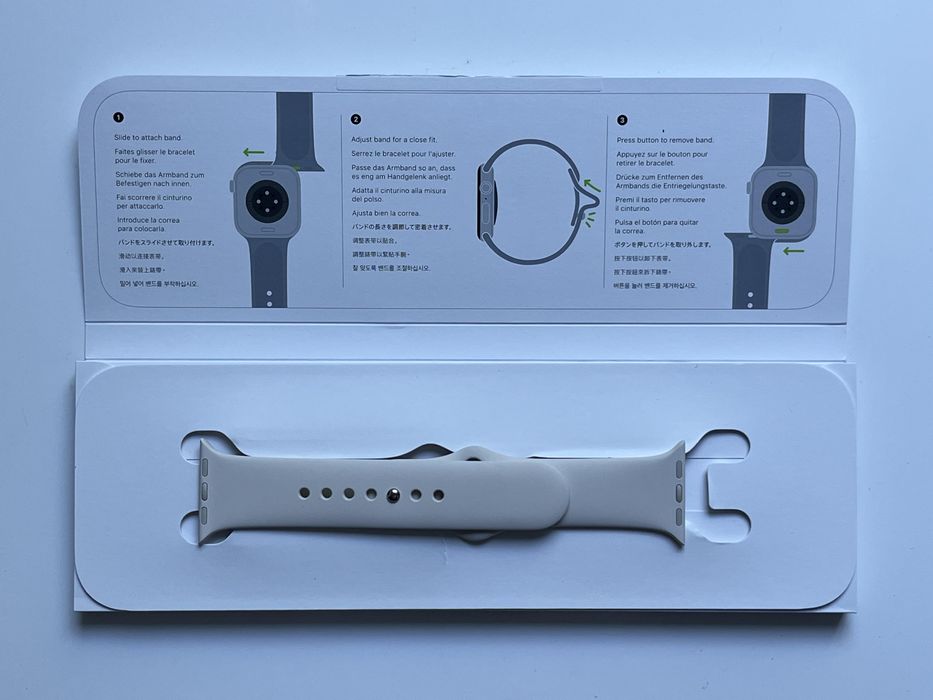 OUTLET Apple Watch SE 2gen Cellular 40mm Księżycowa poświata S/M FV23