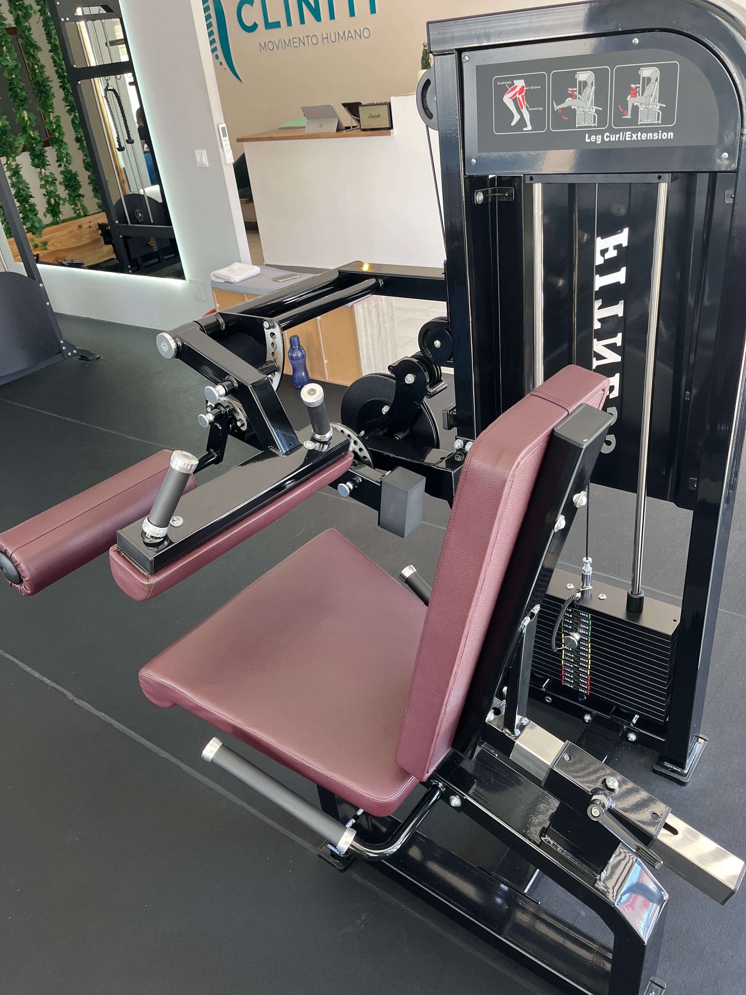 Musculação- Leg Extension + Leg Curl - Como Nova