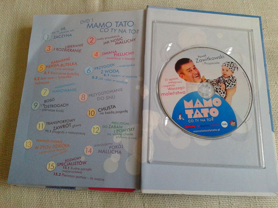 Mamo, tato, co ty na to? O opiece, pielęgnacji i rozwoju waszego..+DVD