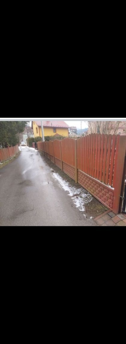 Brama przesuwna plus panele ogrodzeniowe