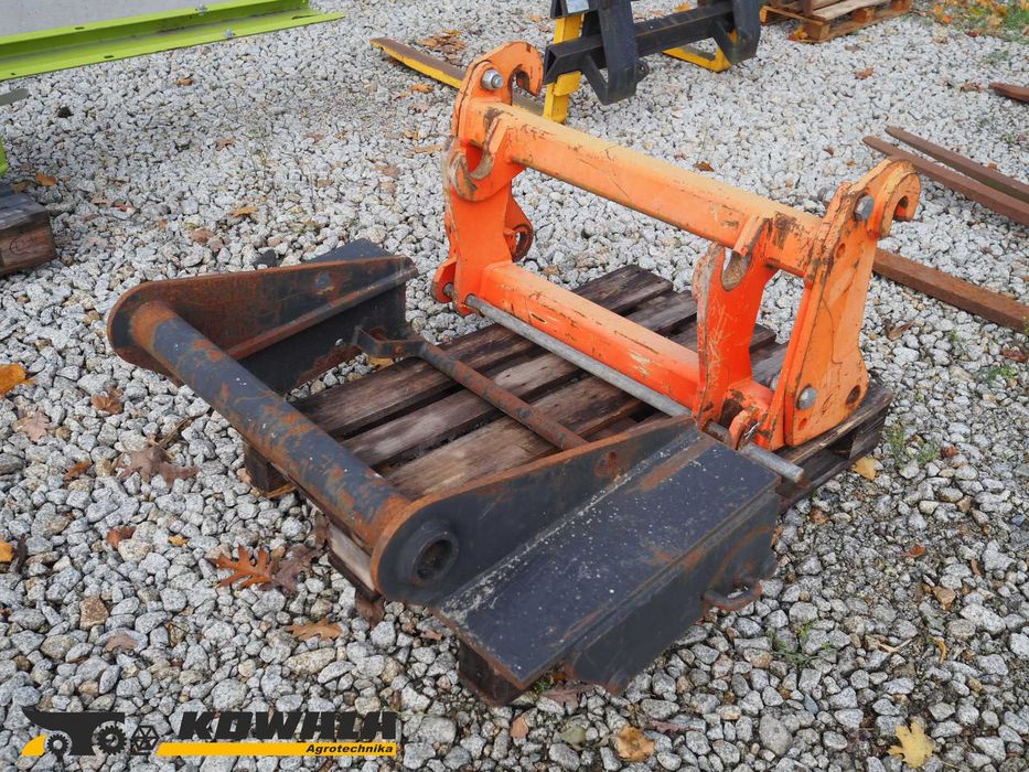 Adapter, przejściówka, ładowarka, Claas, Kramer, Manitou, Euro ramka