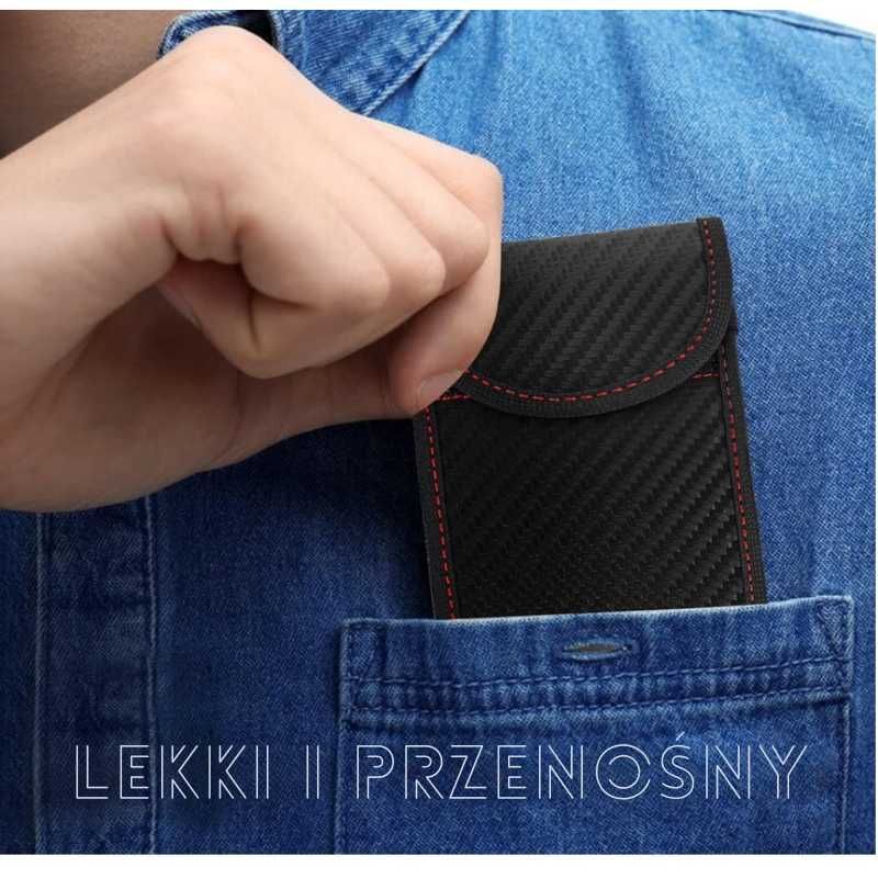 Etui antykradzieżowe na kluczyki klata FARADAYA zakłócacz sygnału