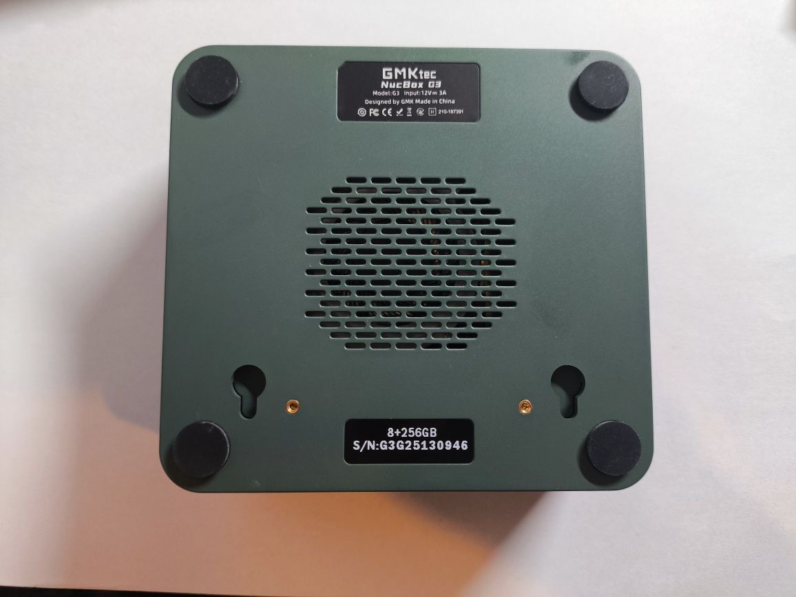 Komputer PC GMKTec NucBox G3 Intel N100 32/1000 WiFi BT Windows 11