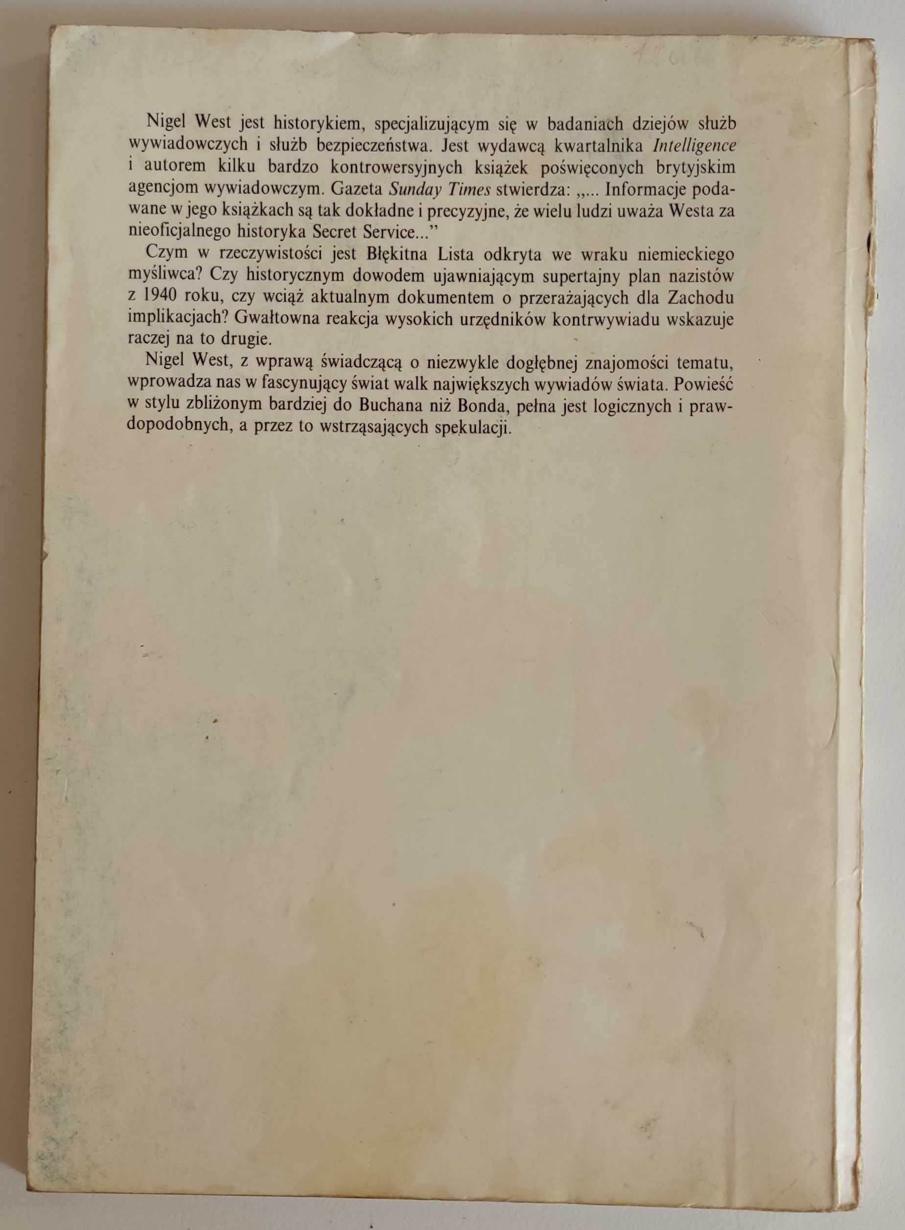 Błękitna lista Nigel West