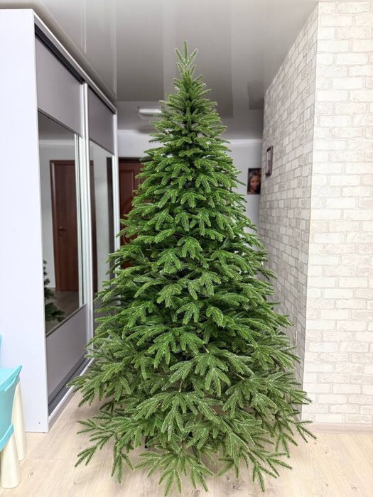 Супер ціна‼️литих і засніжених штучних ялинок,новорічна елка литая ель