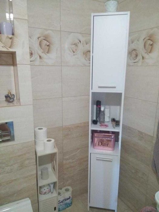 Гарантия ! Универсальный напольный шкаф пенал в ванную комнату кухню