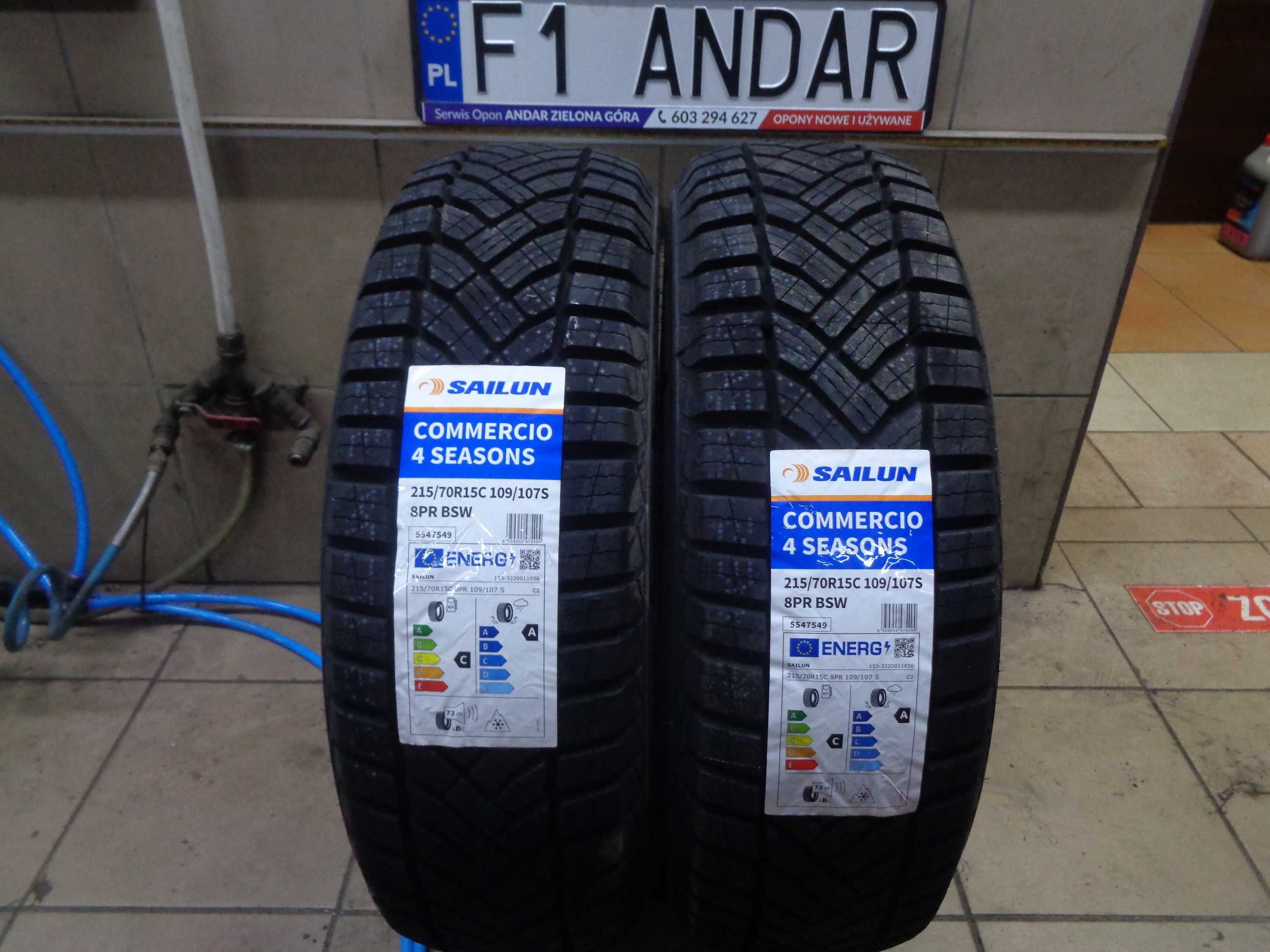 Nowe 215/70R15C SAILUN Commercio 4S - do bus-a , Całoroczne , ANDAR