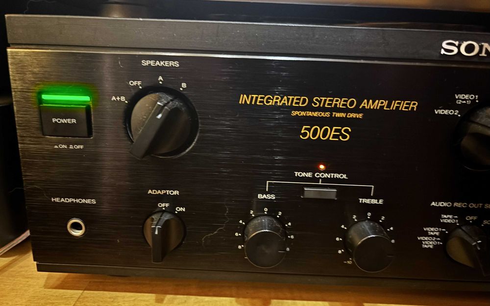 Wzmacniacz Sony TA-F500ES + kolumny Technics SB-CS65