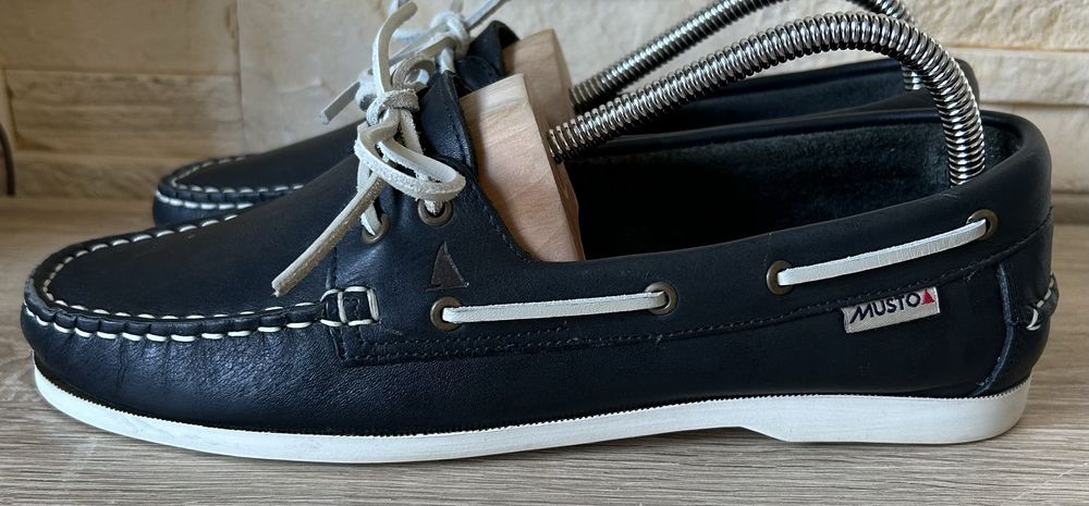 Musto Harbour Moccasin buty żeglarskie Trampki True Navy r.41,5