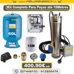 Kit Completo para Poço de 15Metros Novos C/ Garantia