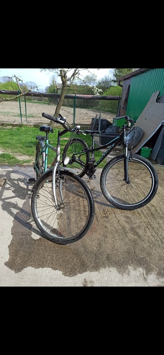 Rowery Traffic Dynamic oraz kross black edition L1