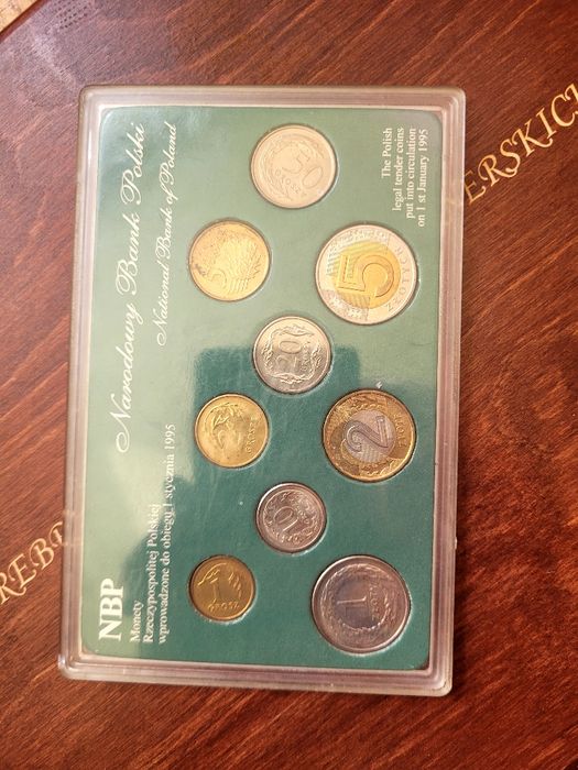 III RP Zestaw monet obiegowych podenominacyjnych