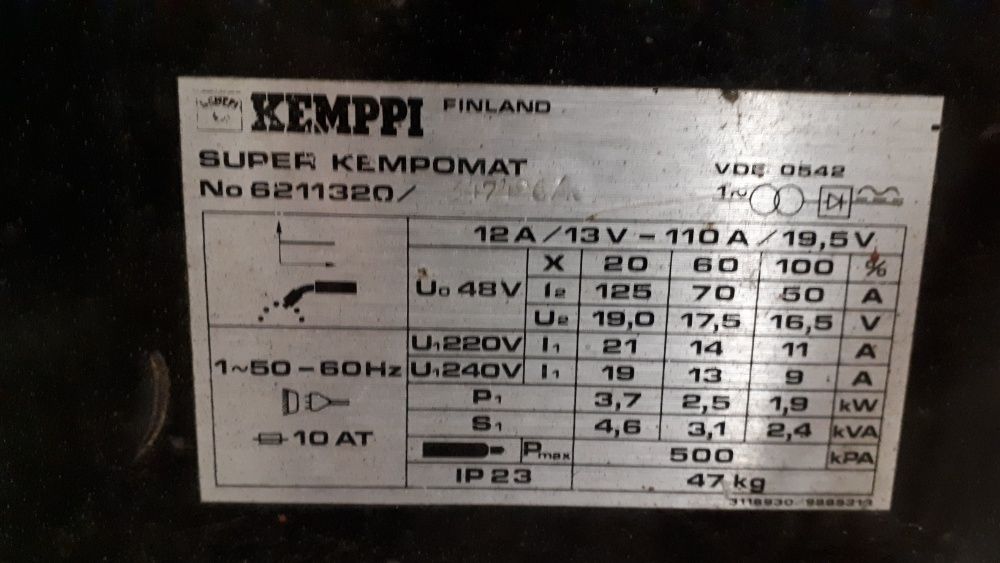 Spawarka Kemppi Kempomat 1500