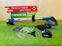 Аккумуляторная косилка Makita Триммер 36V/6A 2АКБ Кусторез для травы