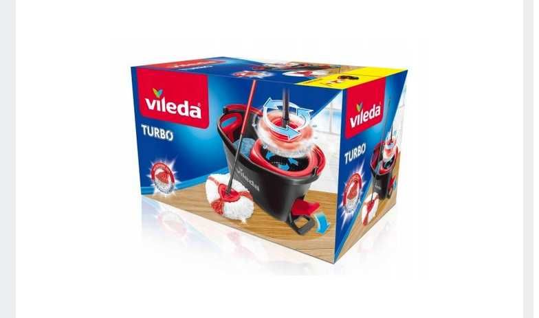 Vileda MOP OBROTOWY Turbo Easy Wring and Clean TURBO ZESTAW BOX