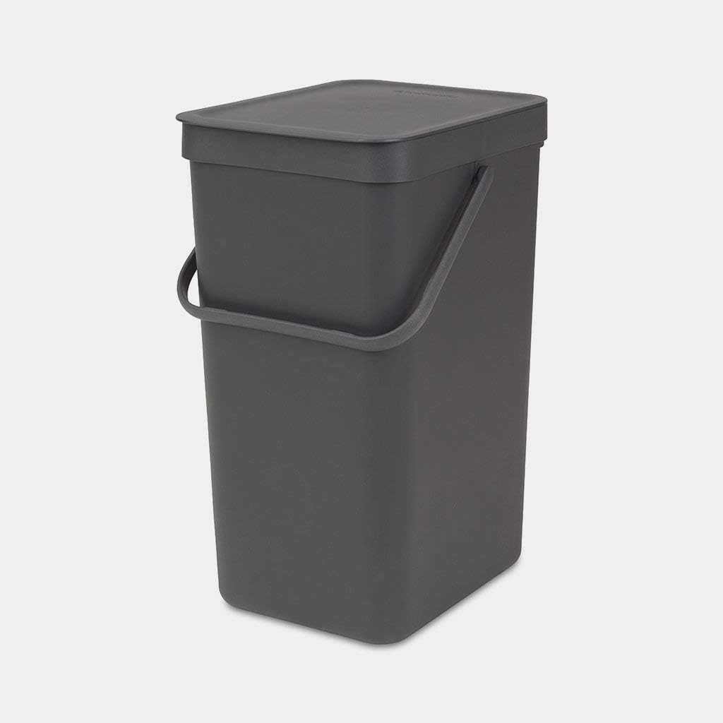 Kosz na śmieci do segregacji 16L z pokrywą Brabantia Sort&Go #6437