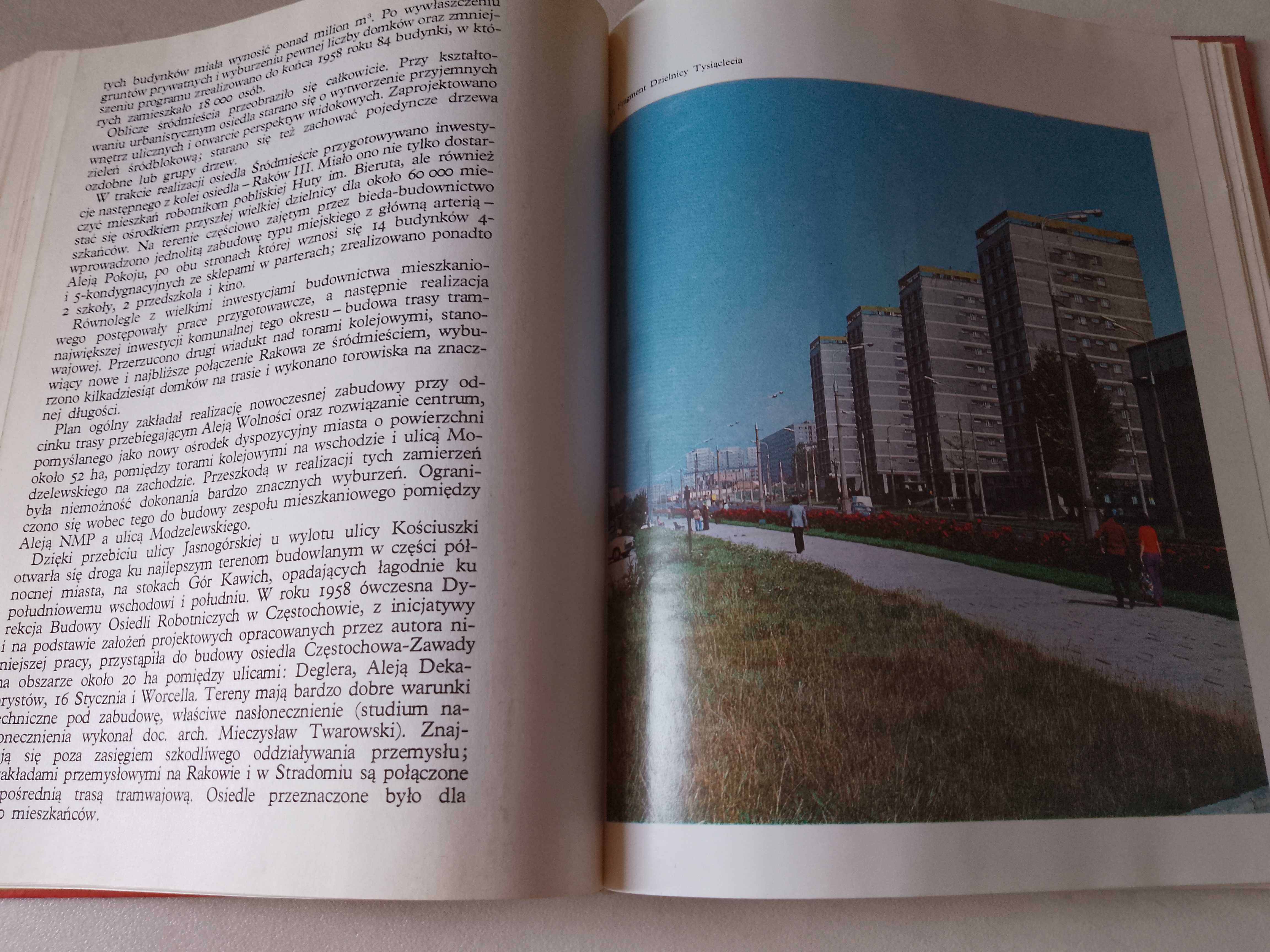 J. Braun "Częstochowa, urbanistyka i architektura" 1979