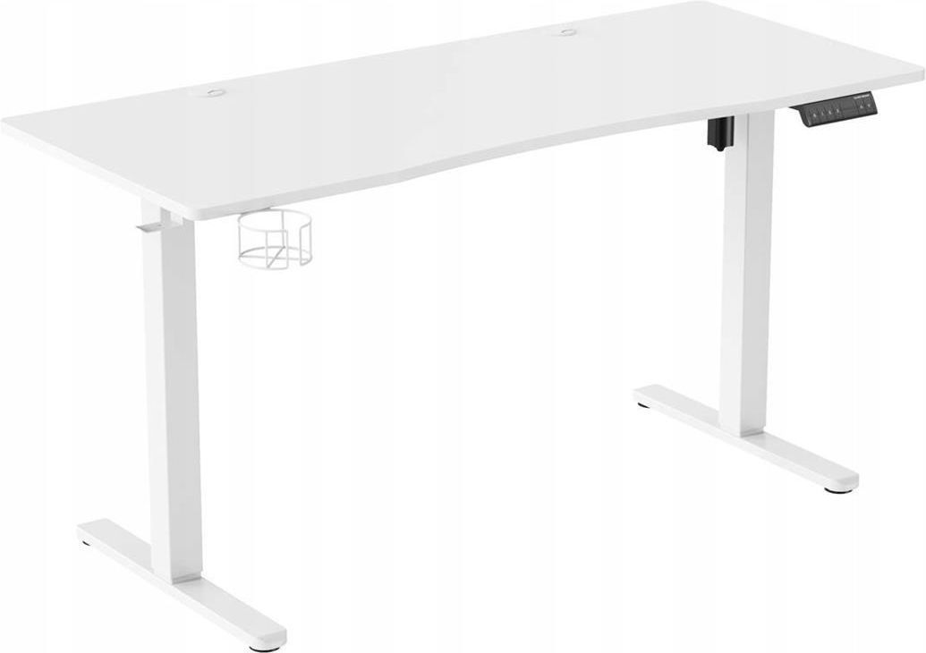 Silver Monkey Biurko Elektryczne 140 białe