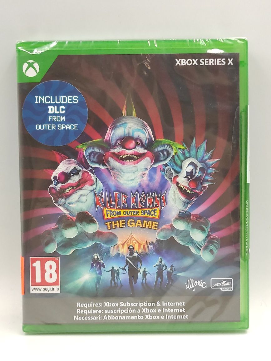 Na Lewara Gra Xbox Series X Killer Klowns From Outer Space The Game