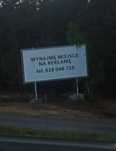 Wynajme baner reklamowy na trasie Wyszków -Serock