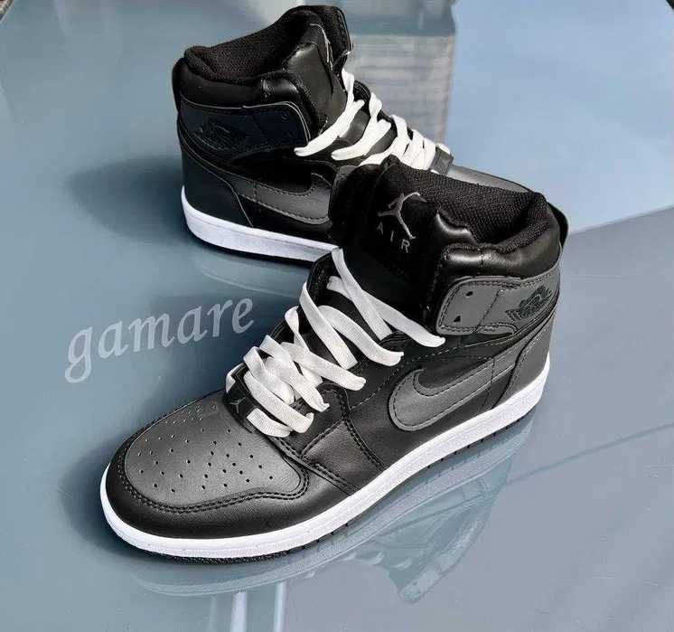 air jordan 1 mid czarne buty nike air jordan nike za kostke sportowe