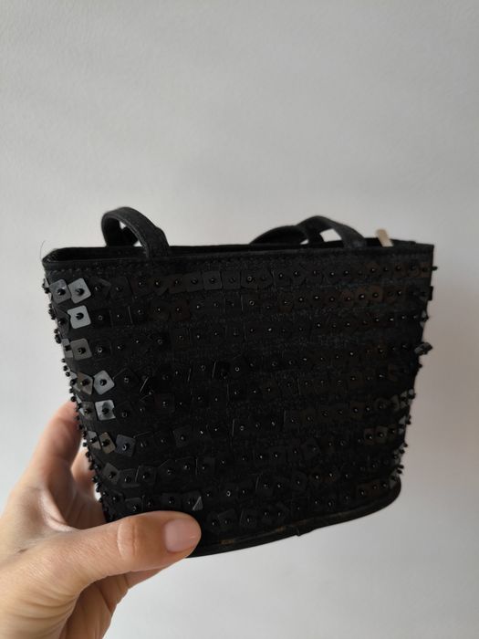 Torebka damska mała czarna