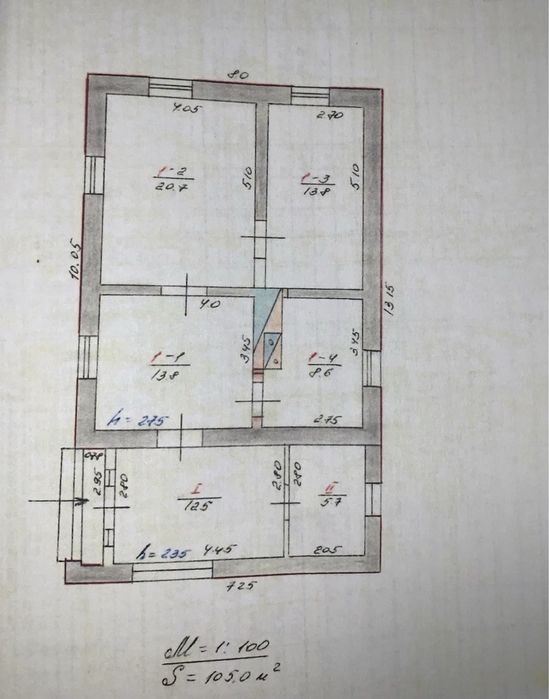 Продається будинок (від власника) - с. Христинівка вул.Набережна 33