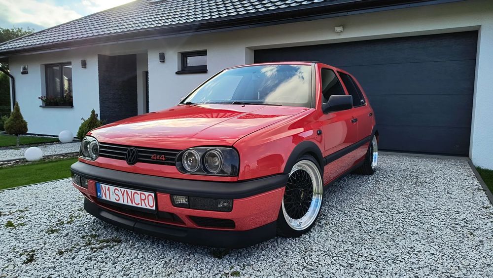 Volkswagen Golf VW Golf III Syncro 4x4 Jedyny w Polsce Piękny Niepowtarzalny