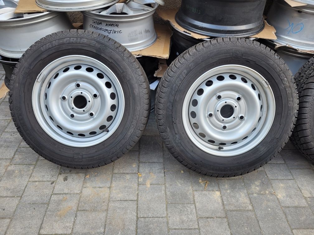 Orginalnie koła na zimę do ford Transit 215/65R16c