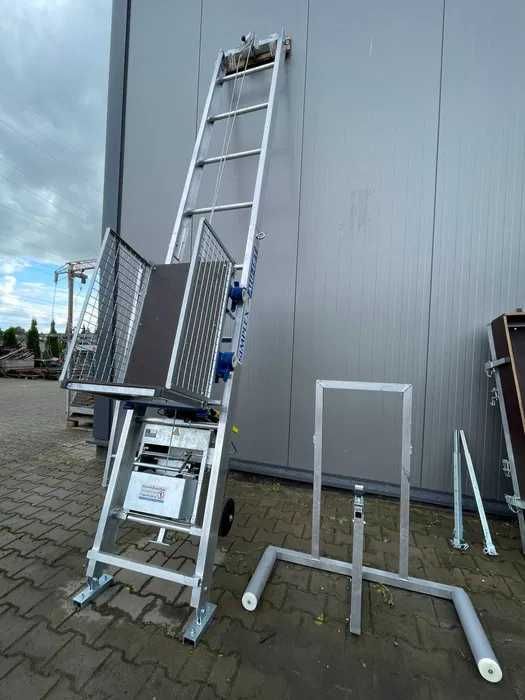 Winda dekarska drabina wyciąg wciągarka SIMPLEX STI 250 kg GEDA BOCKER
