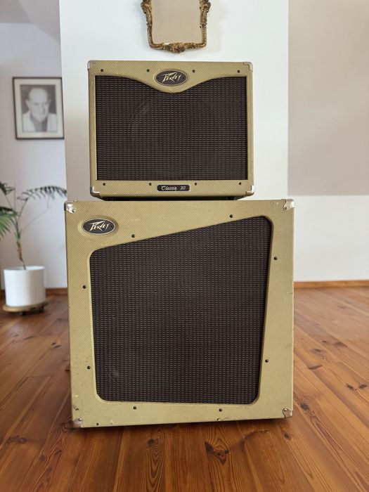 Wzmacniacz lampowy Peavey Classic 30 + kolumna 2x12