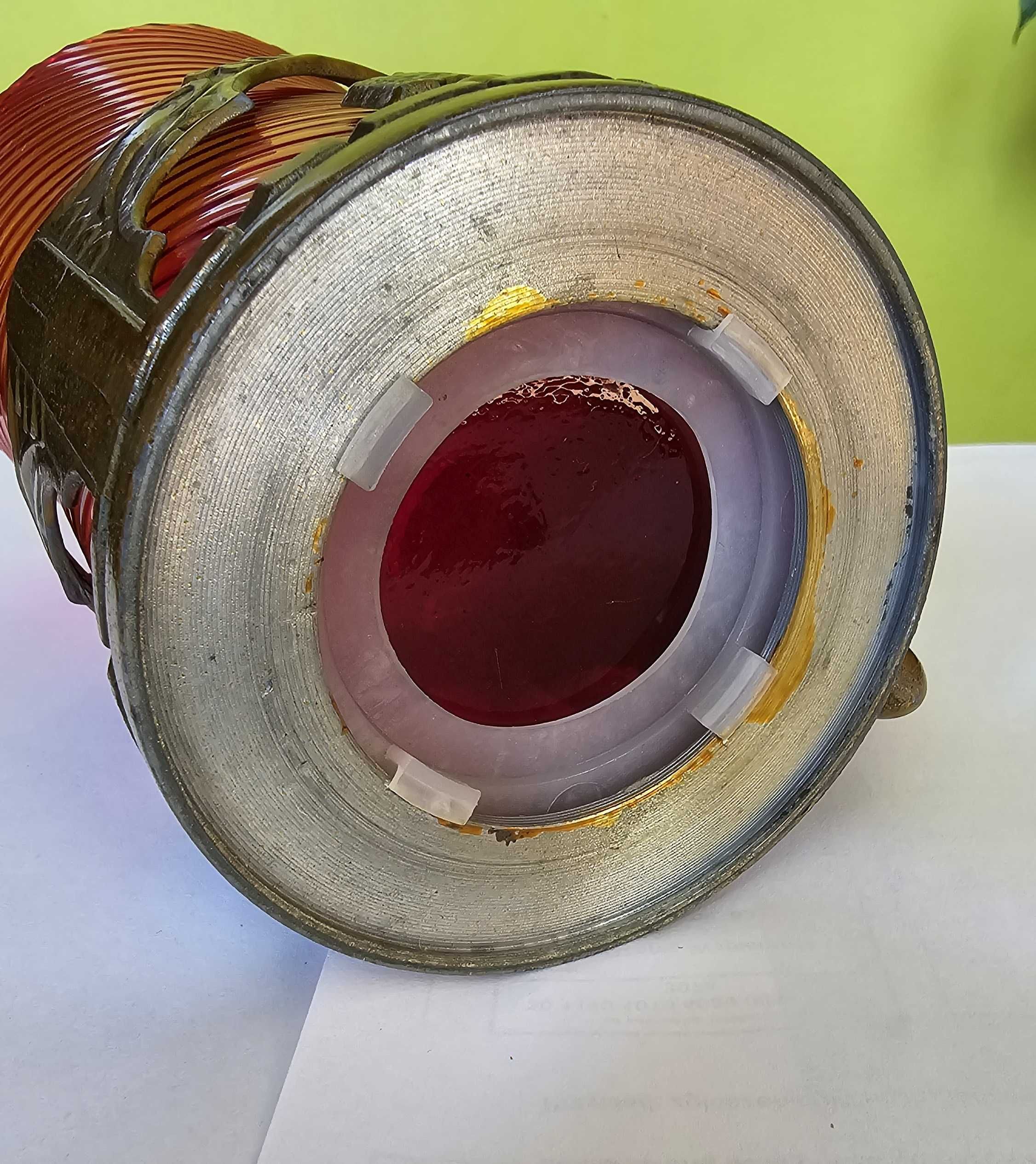 Kufel na piwo z czerwonego szkła, ZSRR