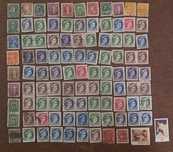 Conjunto lote de selos Canadá