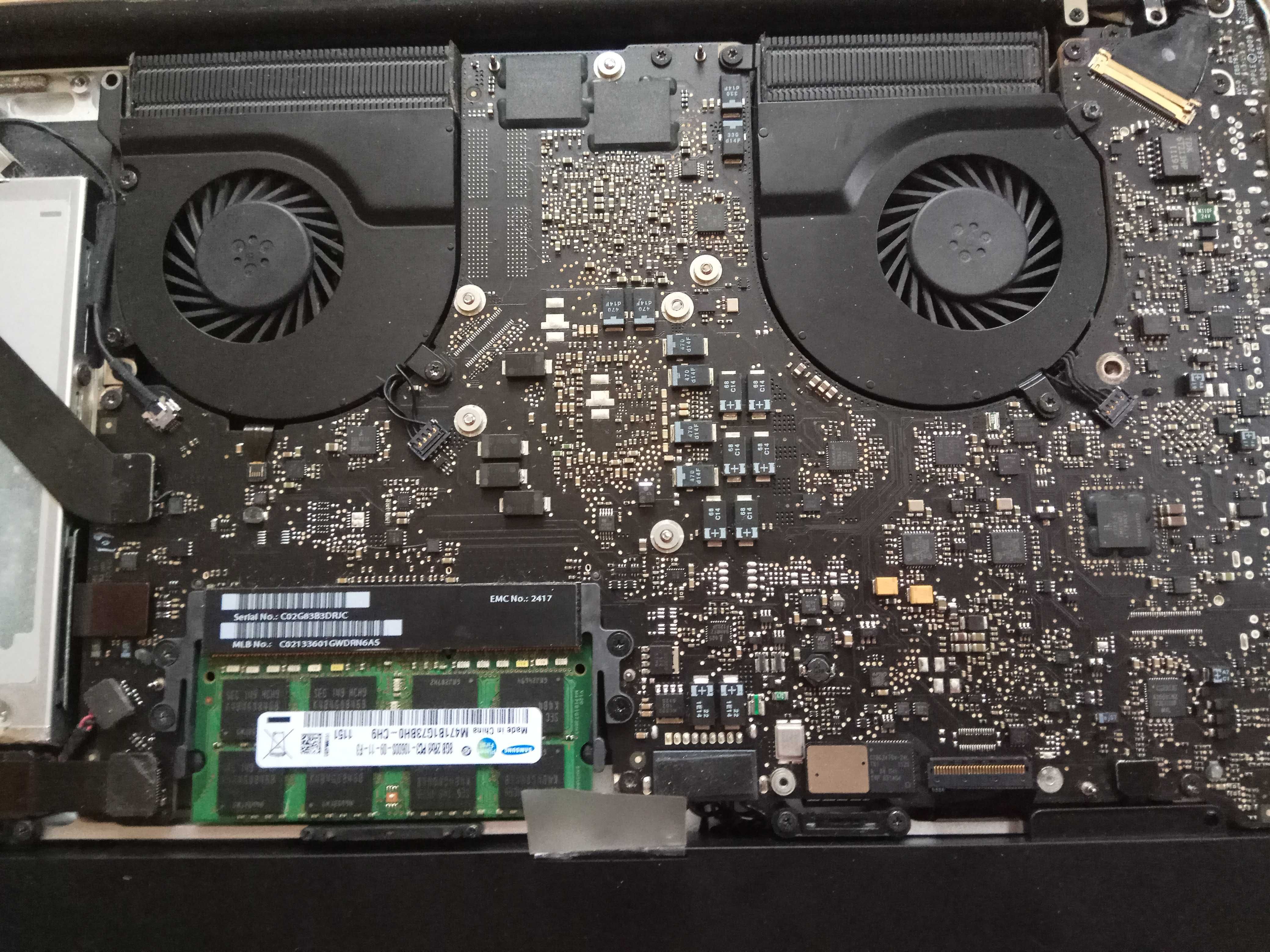 Macbook Pro 15' – 2011/чотири ядерний Core i7/ по запчастинам