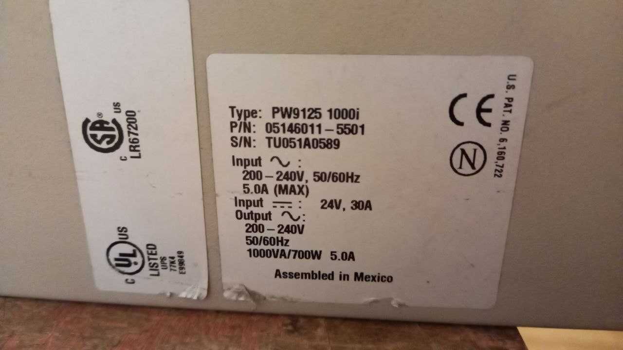 UPS, ДБЖ Powerware PW9125 1000i 1000 ВА, безперебійник