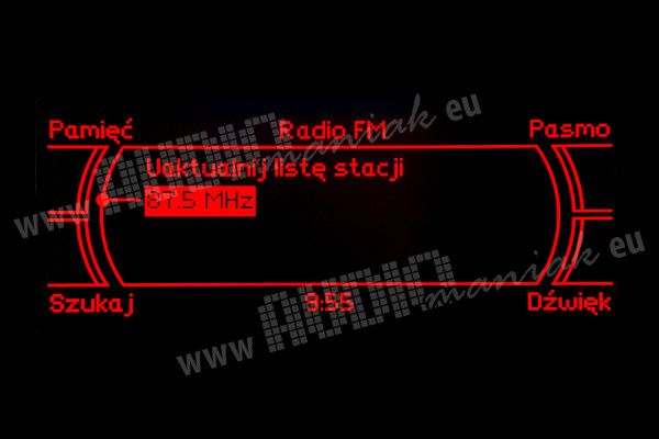AUDI Q7 MMI LOW BASIC polskie menu lektor mapa