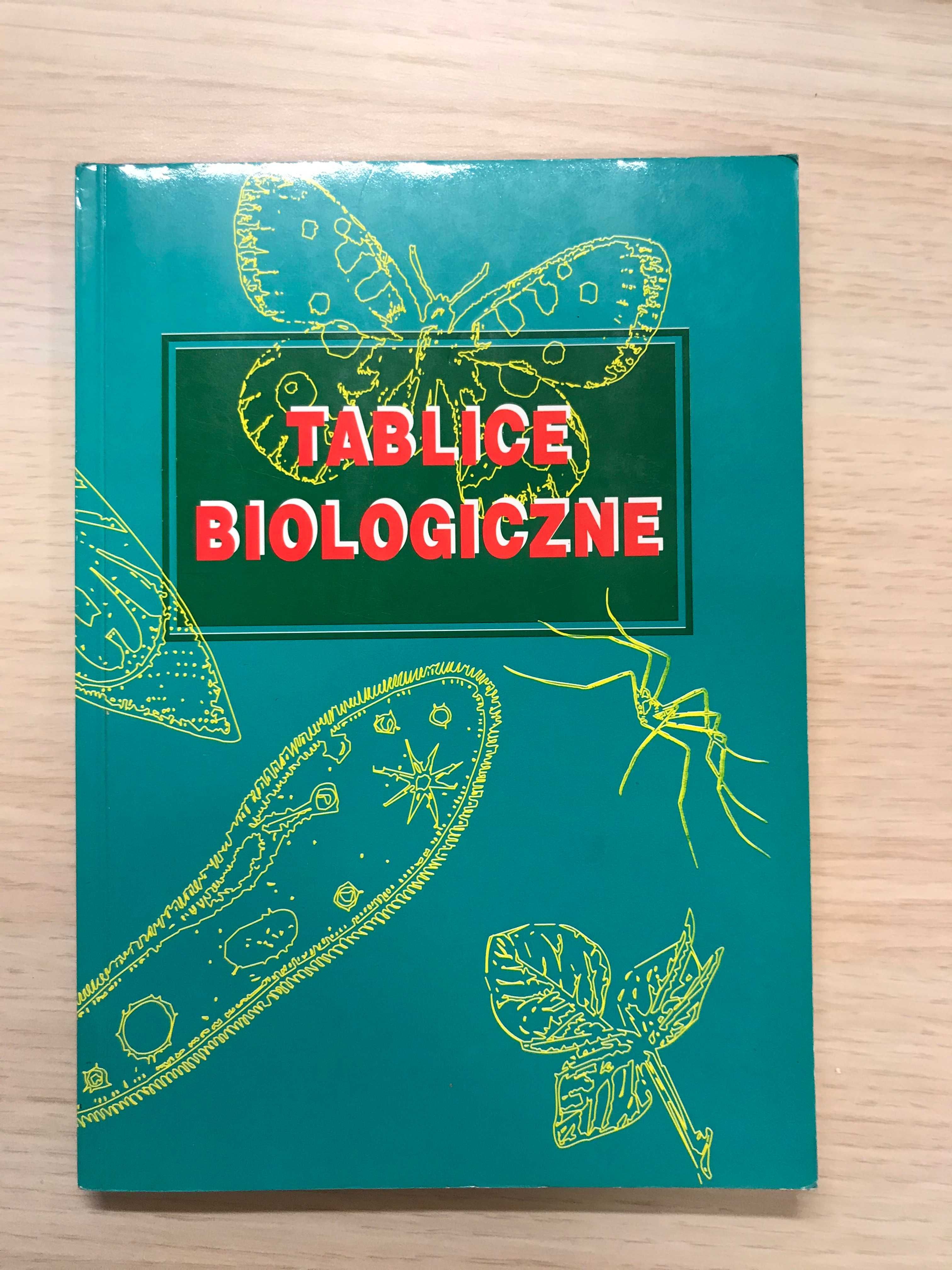 Tablice Biologiczne - kompendium matura rozszerzona biologia studia