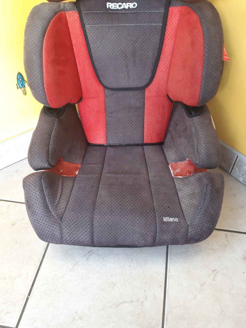 Fotelik samochodowy Recaro Milano od 15 do 36kg bez isofix. Wysyłka.