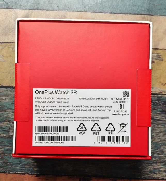 Смарт-годинник OnePlus Watch 2R