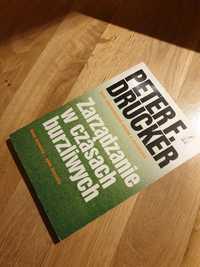 Książka zarządzanie w czasach burzliwych Peter Drucker